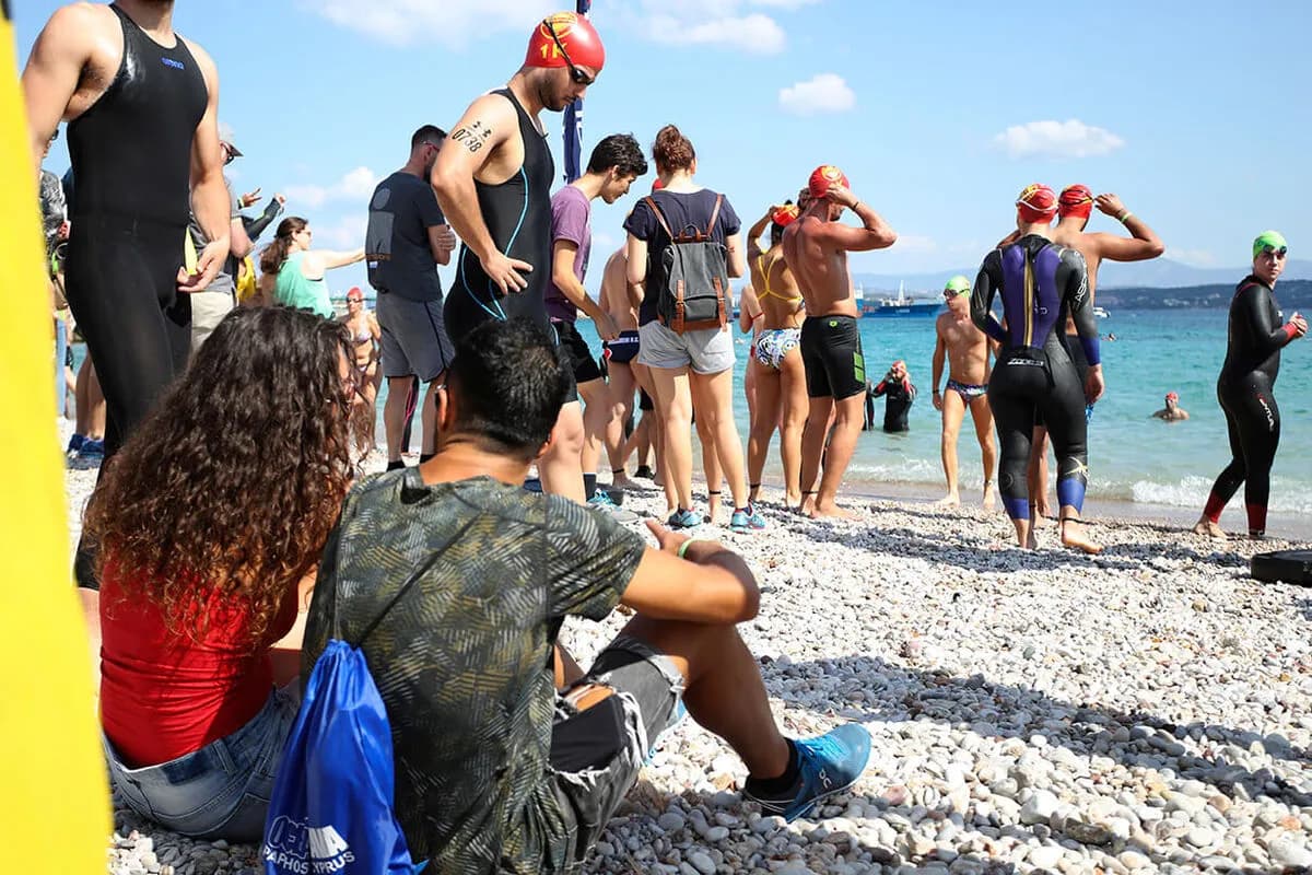 Διαδρομή του Spetsathlon στο νησί
